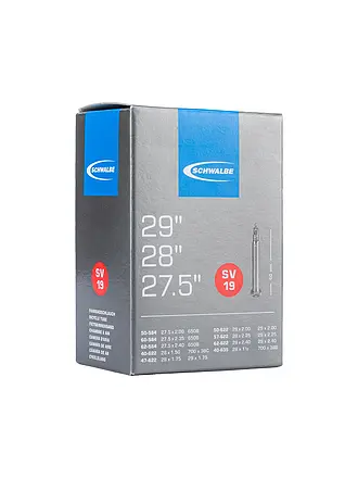 SCHWALBE | Fahrradschlauch Nr. 19 27.5"/28"/29" | 